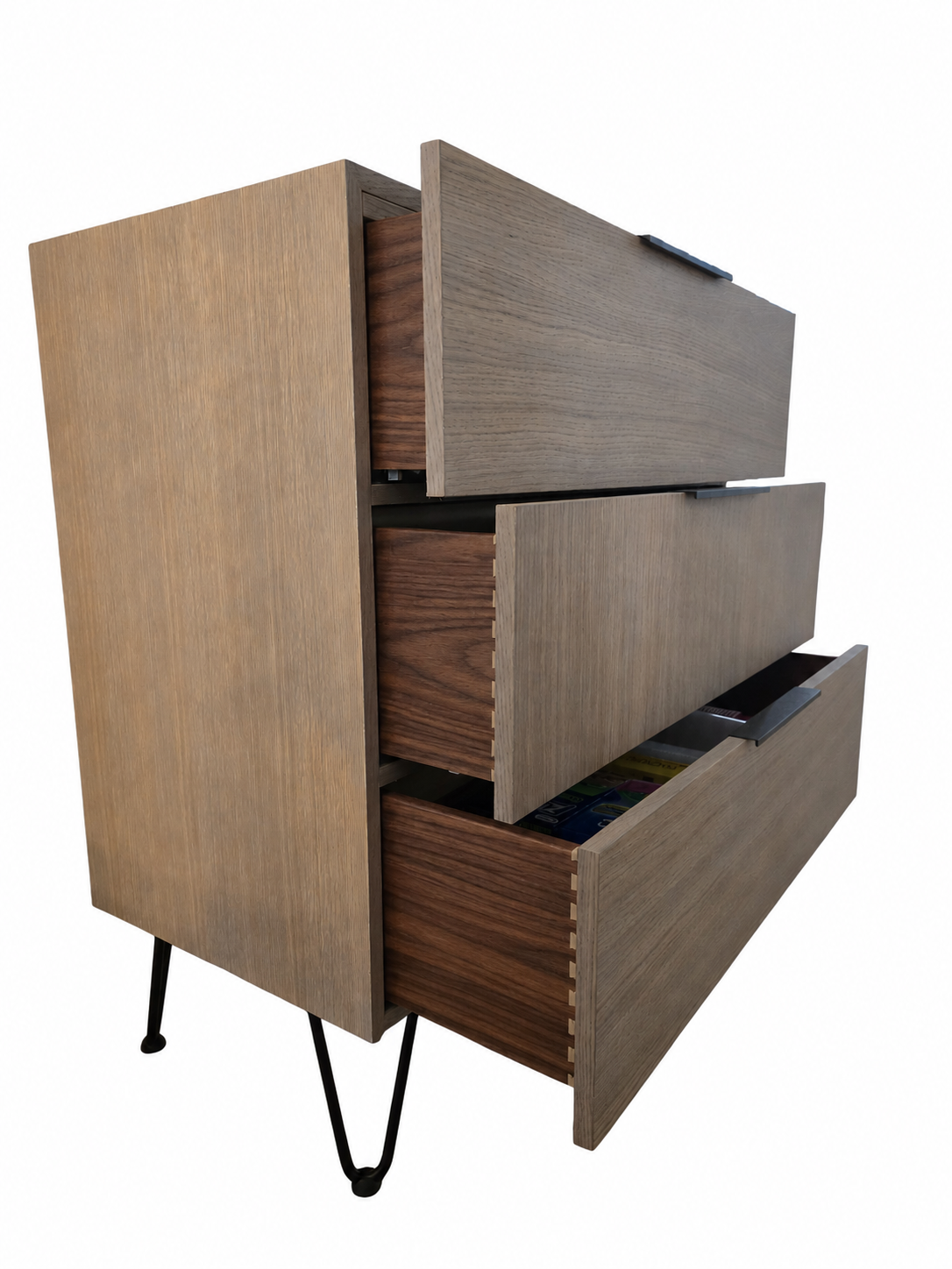 Handcrafted Rift White Oak Credenza / Dresser