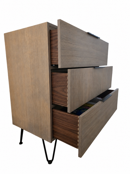 Handcrafted Rift White Oak Credenza / Dresser