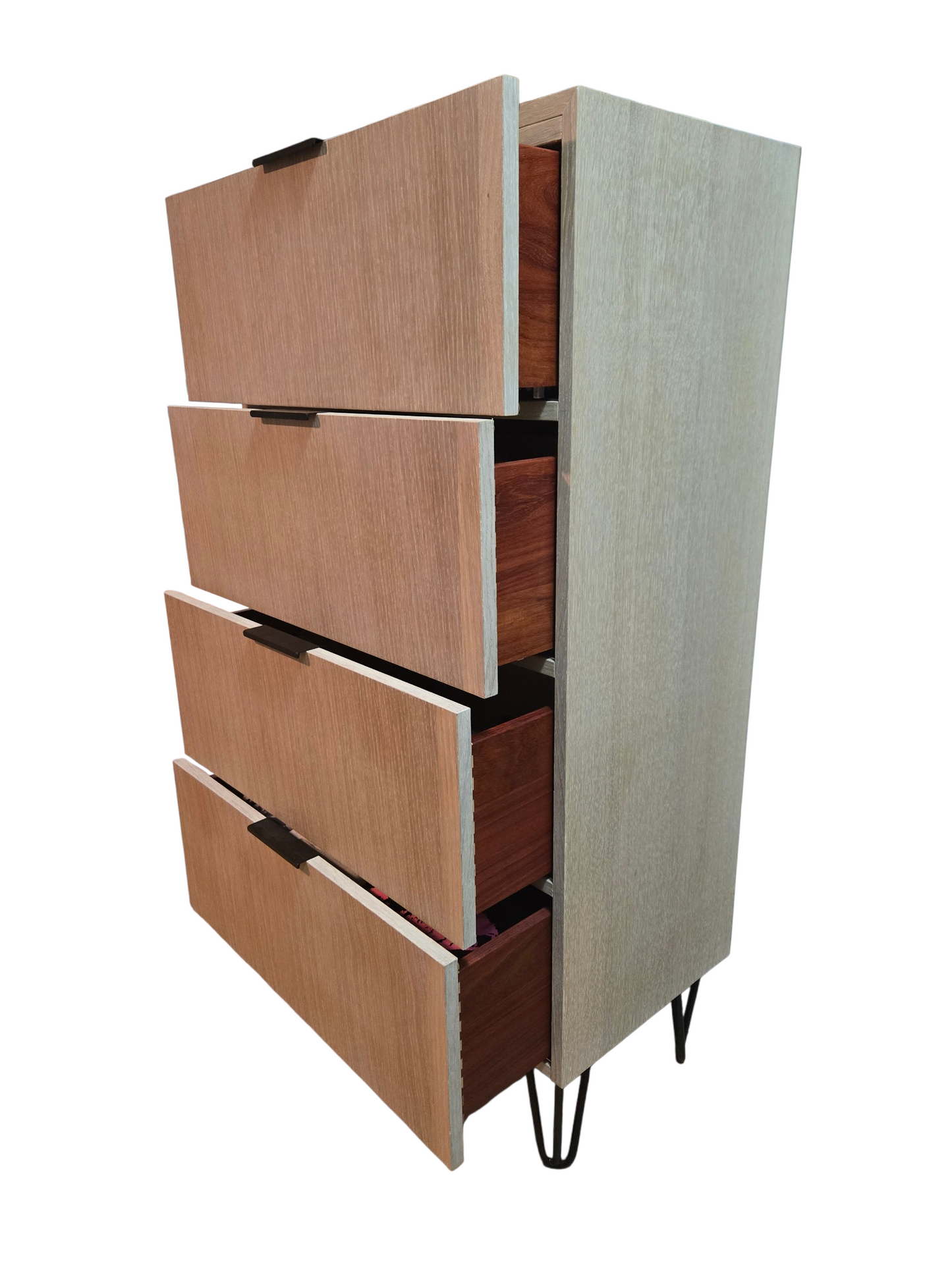 Handcrafted Rift White Oak Credenza / Dresser